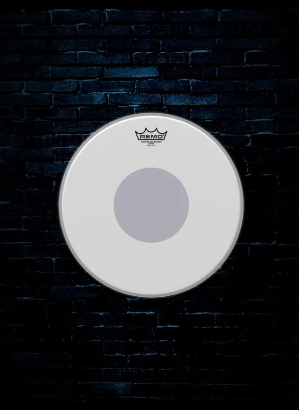 Remo CS-0114-10 - 14" Controlled Sound Coated Bottom Black Dot Drumhead Best Choice