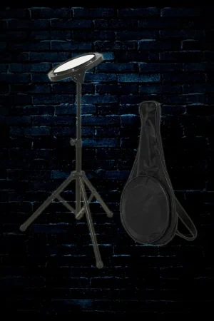 Affordable On-Stage DFP5500 Drum Practice Pad with Stand and Bag