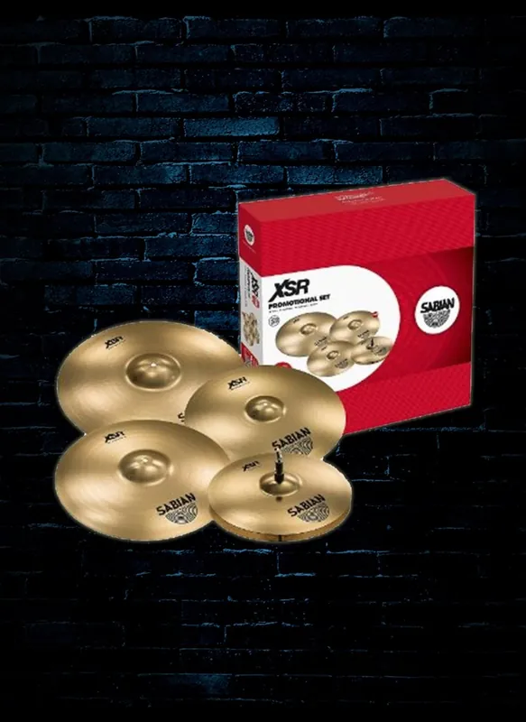 Sabian XSR5005GB - XSR Performance Series Cymbal Set Premium