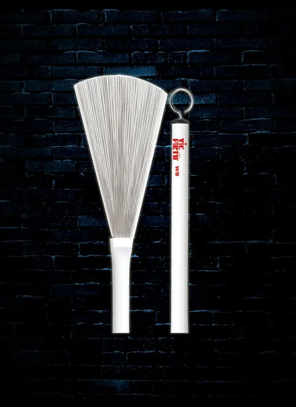 Vic Firth WB Jazz Brush Drum Wire Brushes Certified