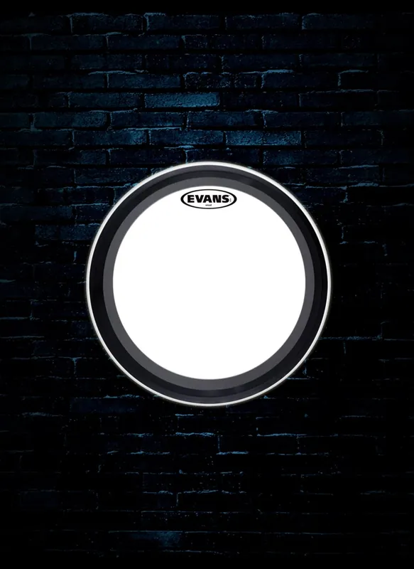 Worldwide Shipping Evans BD16EMAD - 16" EMAD Clear Bass Drumhead