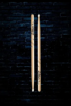 Zildjian Z7AN - 7A Nylon Tip Hickory Drumsticks Same Day Shipping