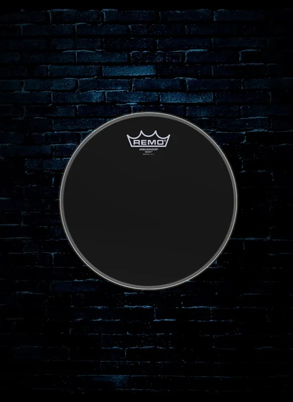 Remo BE-0010-ES - 10" Emperor Ebony Drumhead Price Cut