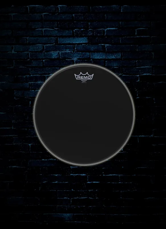 Remo BE-0013-ES - 13" Emperor Ebony Drumhead Mega Sale