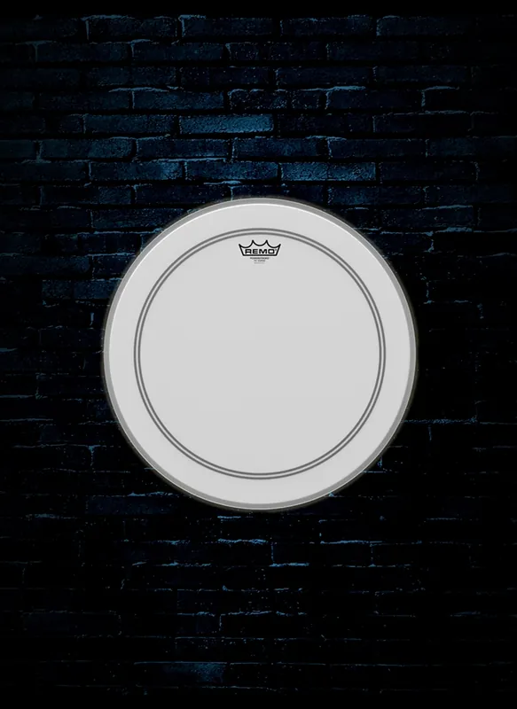 Holiday Sale Remo P3-1120-C2 - 20" Powerstroke P3 Coated Bass Drumhead