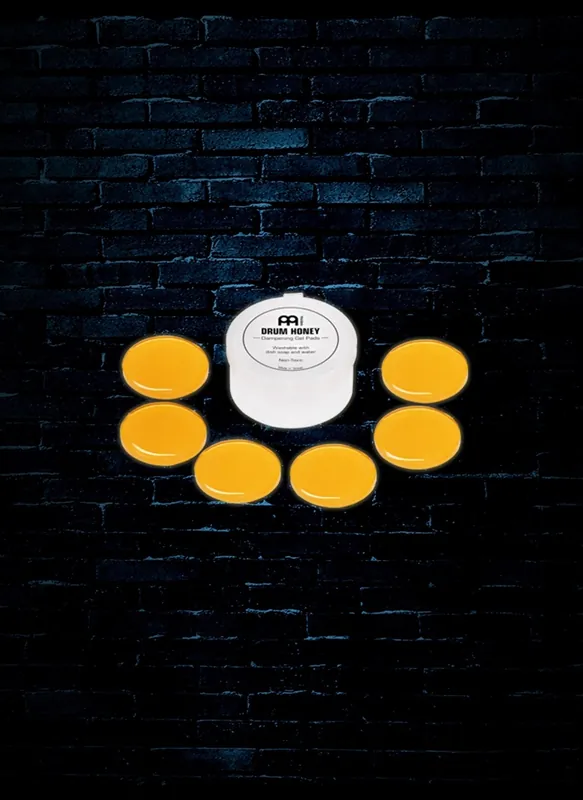 Meinl MDH Drum Honey Dampening Pads (6-Pack) High Quality