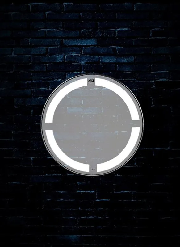 DW DRDHCC13 - 13" Coated Clear Drumhead Top Rated