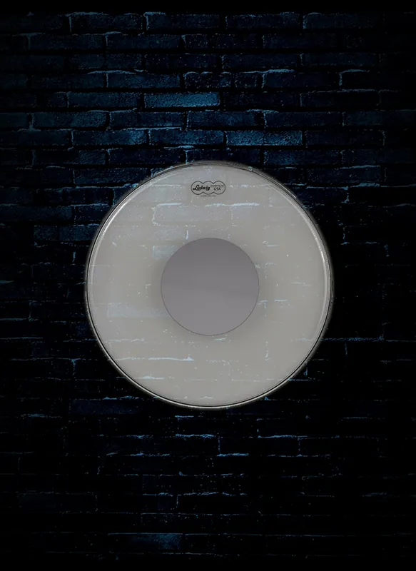 Editor’s Pick Ludwig 14" Clear Ambassador Silver Dot Drumhead