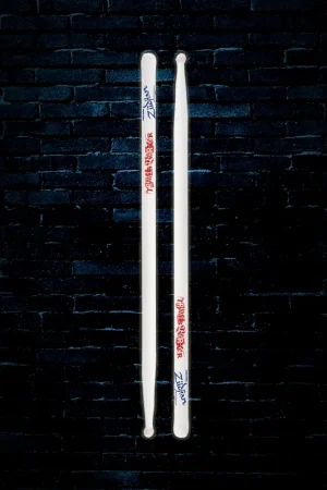 Zildjian Travis Barker Artist Series Drumsticks - White Trusted Brand