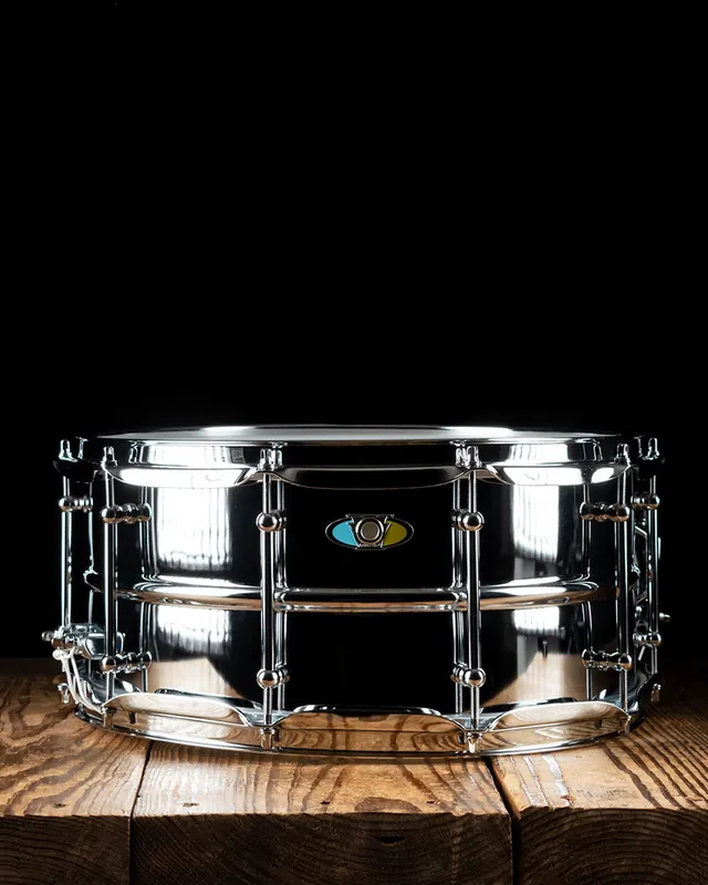 Exclusive Ludwig 6.5"x14" Supralite Steel Snare Drum