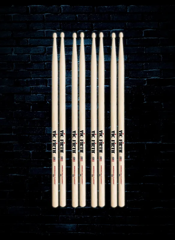 Trending Vic Firth P5A.3-5A.1 - American Classic Drumsticks (4 Pack)