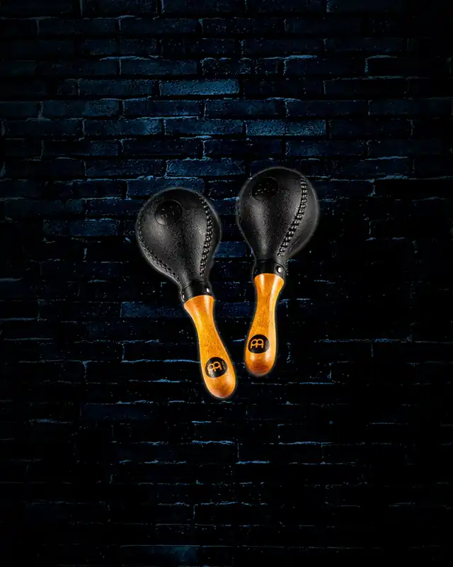 Fast Shipping Meinl PM2BK Concert Maracas - Black