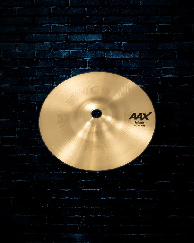 Hassle-Free Returns Sabian 20605XB - 6" AAX Splash - Brilliant