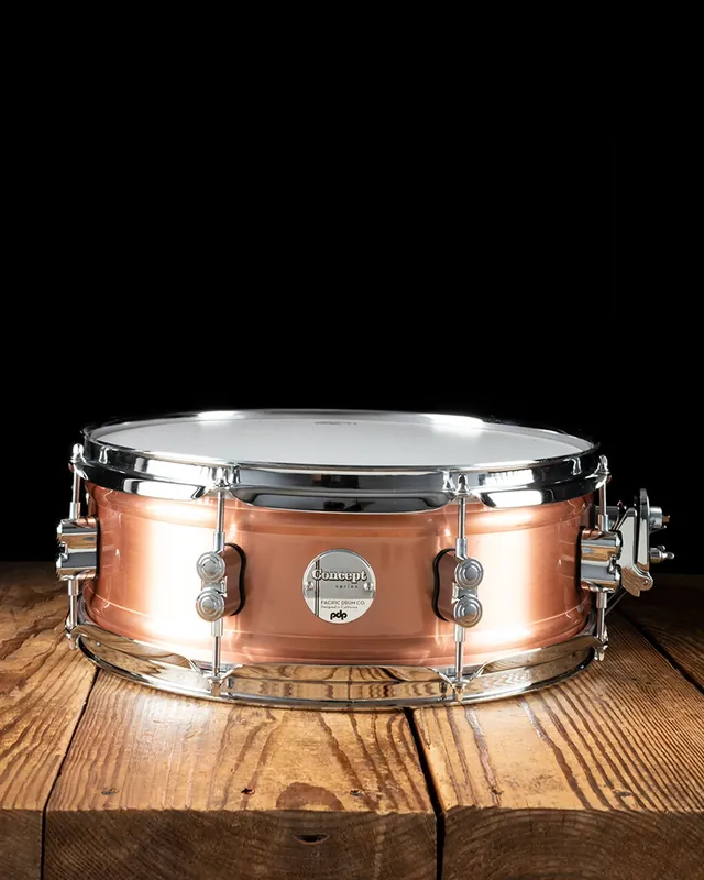 Discount PDP 5"x14" Concept Series Brushed Copper Snare Drum - Natural Satin
