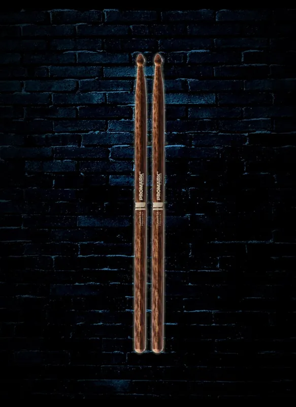 Hassle-Free Returns Promark TX5AW-FG Classic 5A FireGrain Wood Tip Drumsticks