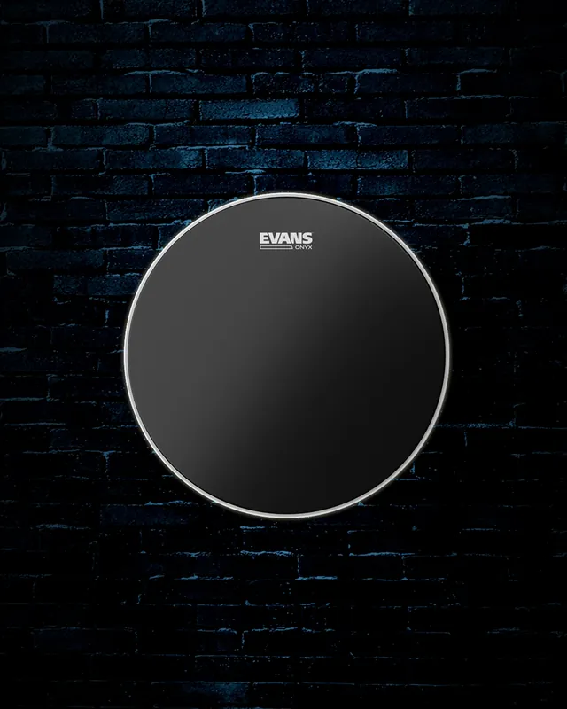 Evans B13ONX2 - 13" Onyx Coated Tom Drumhead Limited Time
