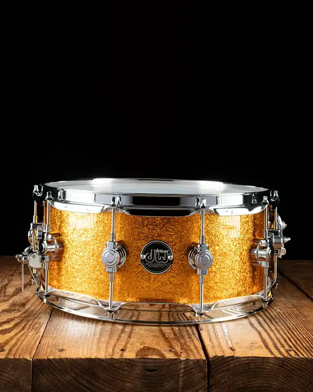 DW 5.5"x14" Performance Series Snare Drum - Gold Glass Seasonal Sale