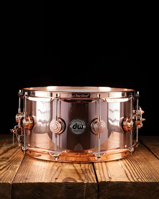 Exclusive DW 6.5"x14" Collector's Series Snare Drum - Rose Copper