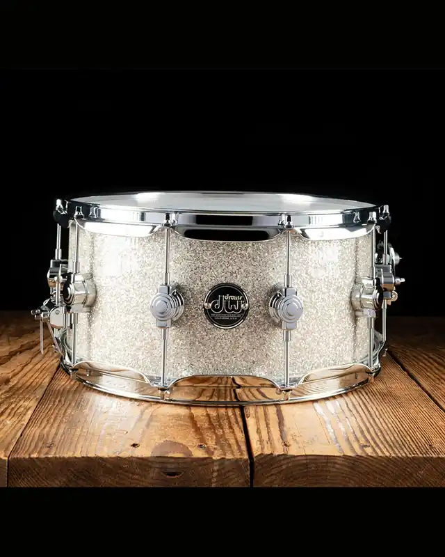 DW 6.5"x14" Limited Edition Performance Series Snare Drum - Broken Glass Markdown