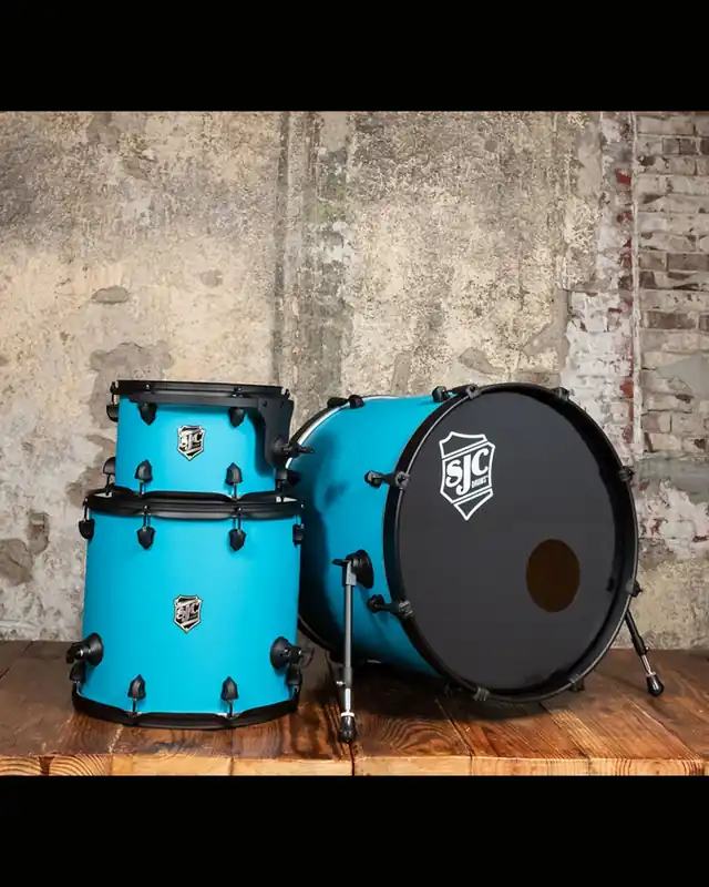 Seasonal Sale SJC Pathfinder 3-Piece Drum Set - Caribbean Blue
