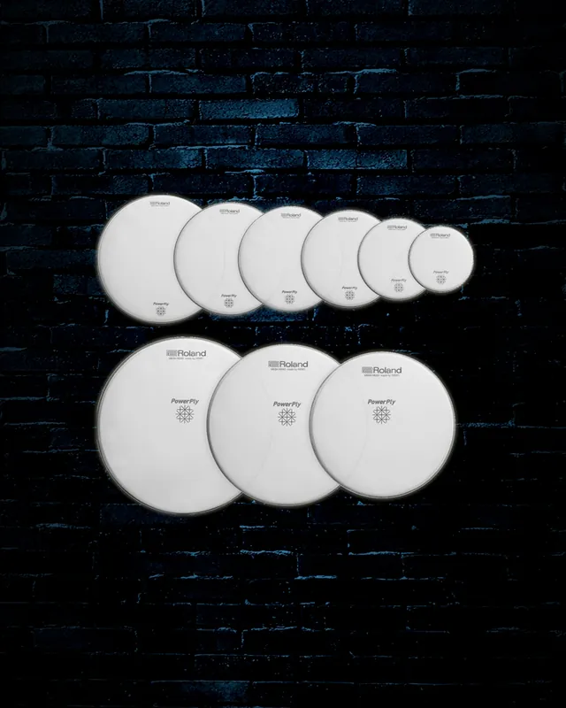 Hot Deal Roland 8" MH2 Series PowerPly Mesh Drumhead