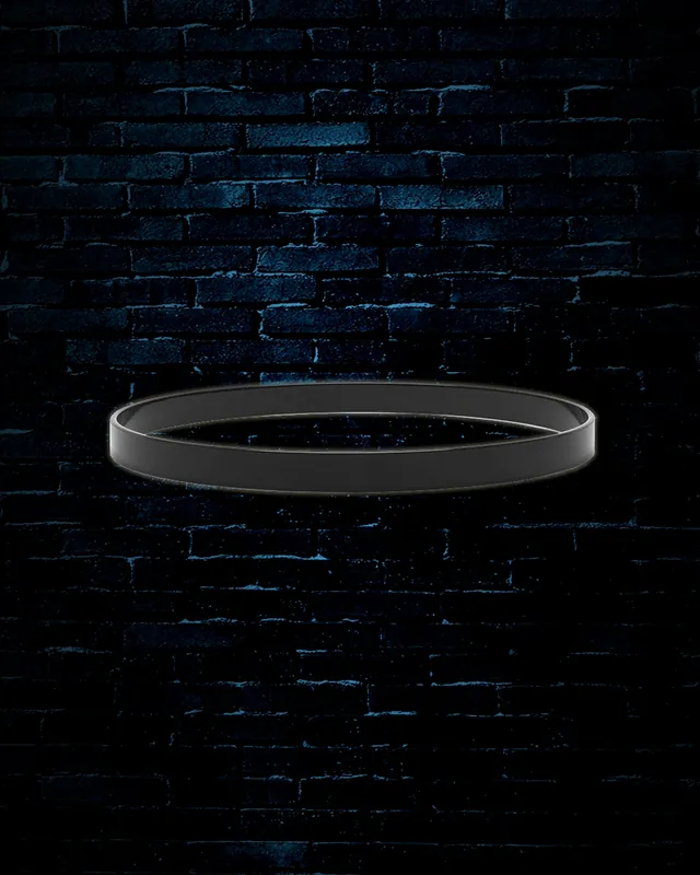 Secure Checkout Gibraltar 22" Maple Bass Drum Hoop - Black