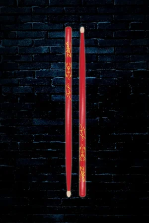 Zildjian Josh Dun "Clancy Red" Artist Hickory Drumsticks Markdown
