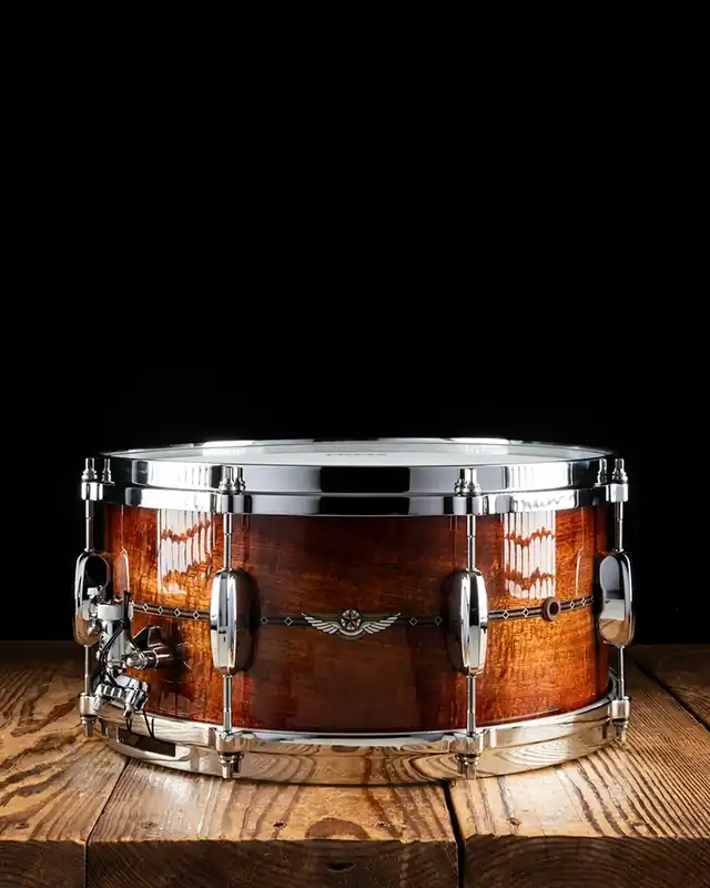 Same Day Shipping Tama STAR Bubinga 6.5"x14" Snare Drum - Sunset Australian Acacia Burst