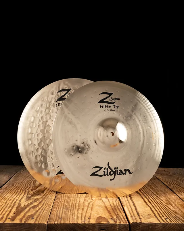Direct From Factory Zildjian Z40104 - 15" Z Custom Hi-Hats