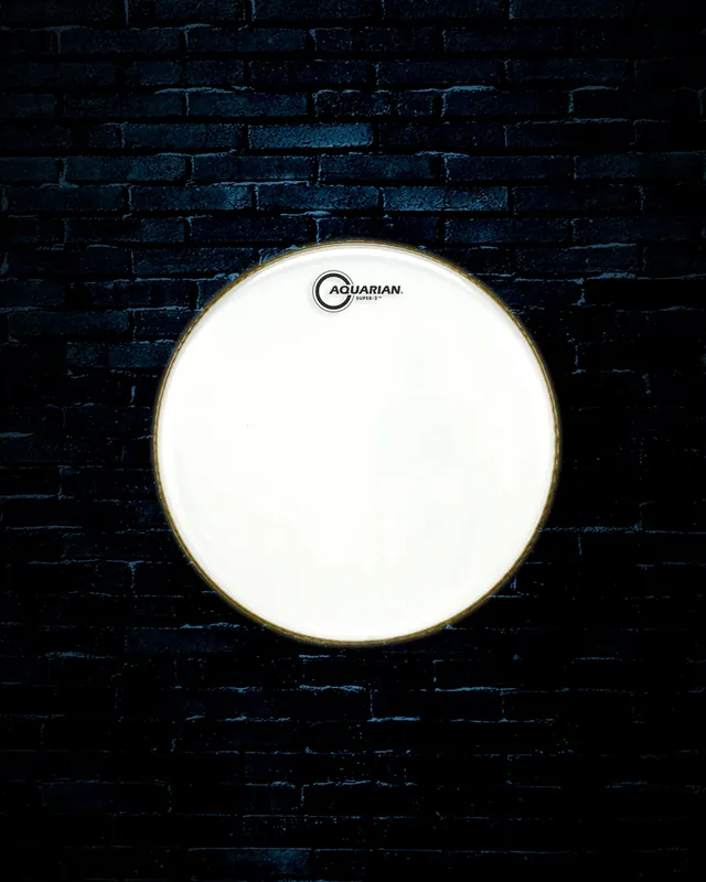 Aquarian 14" Super-2 Clear Drumhead Fresh Stock