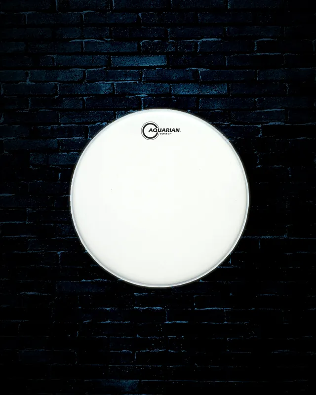 Aquarian 13" Super-2 Texture Coated White Drumhead One Day Deal
