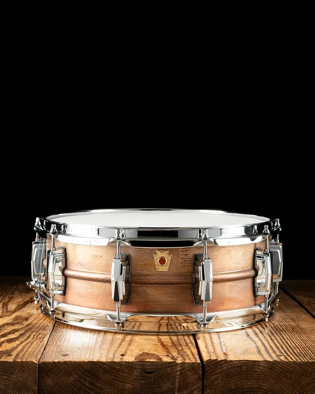 Today Only Ludwig LC661 5"x14" Raw Copperphonic Snare Drum