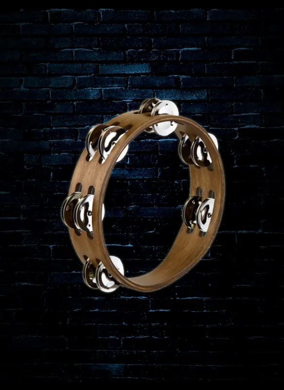Shop Now Meinl CTA2WB - 8" Compact Wood Tambourine