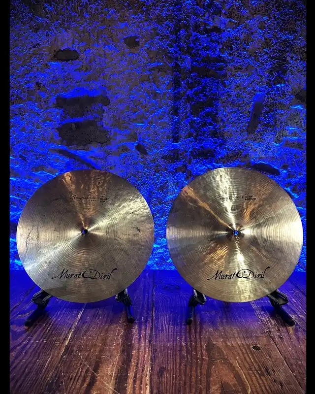 Murat Diril 15" Renaissance Light Hi-Hats *USED* Brand New