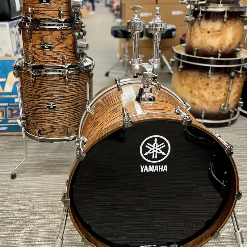 Yamaha - Live Custom Hybrid Oak 4-Piece Shell Kit UZU Natural LCH2F4 Express Delivery