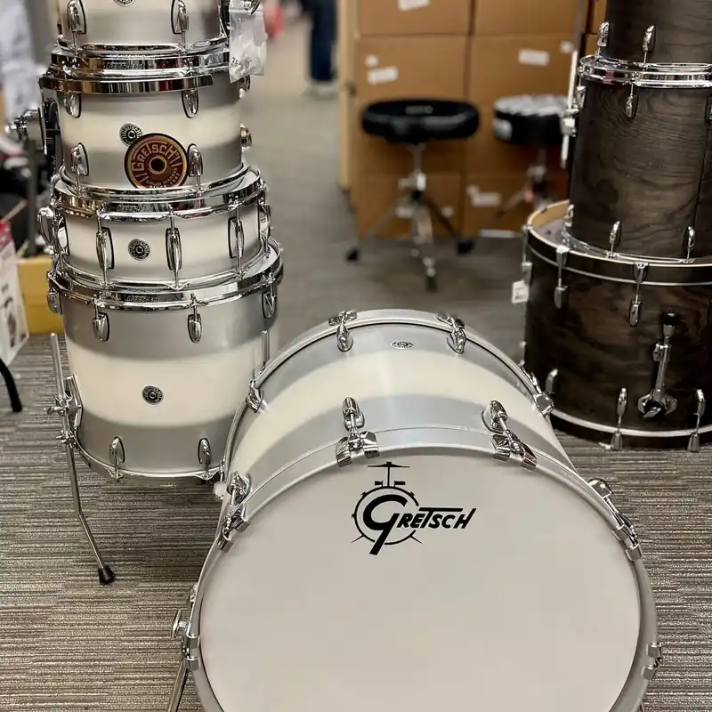 Gretsch - Brooklyn 5-Piece Shell Kit Silver Mist Duco One Day Deal