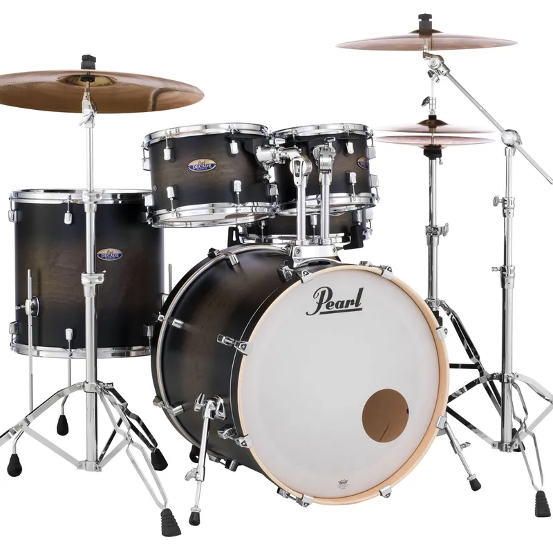 Best Choice Pearl - Decade Maple 5-Piece Shell Pack Satin Black Burst DMP925SPC262