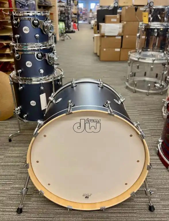 DW drums - Design Series 4-Piece Shell Kit Blue State DDLM2214BS Time-Limited