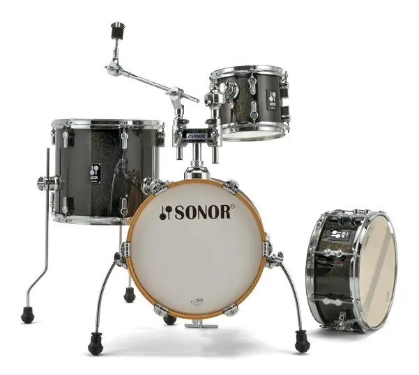 Sonor - AQX Micro 4-piece Drum Shell Set Black Midnight Sparkle AQX-MICRO-SET-BMS 17505847 Buy Today