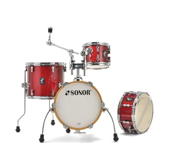 While Supplies Last Sonor - AQX 4-Piece Shell Set Micro Red Moon Sparkle 17505849