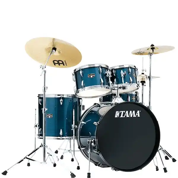 Tama - Imperialstar 5-Piece Drum Kit Hairline Blue IE52CHLB Direct From Factory