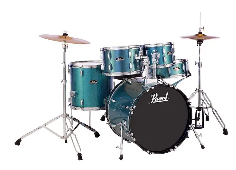 Instant Buy Pearl - 5Pc RS505CC#703 with Hardware & Cymbals & Throne