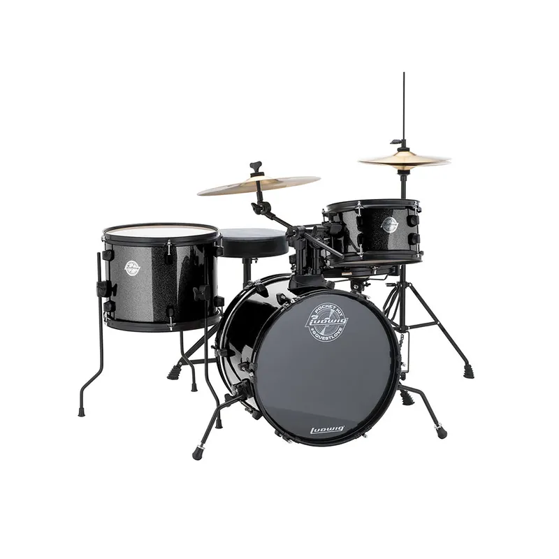 Ludwig - 4 PC Pocket LC178X016 Black Price Cut