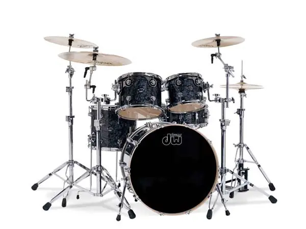 Top Rated DW drums - Performance Series 4pcs 12x16x22x14sn Black Diamond