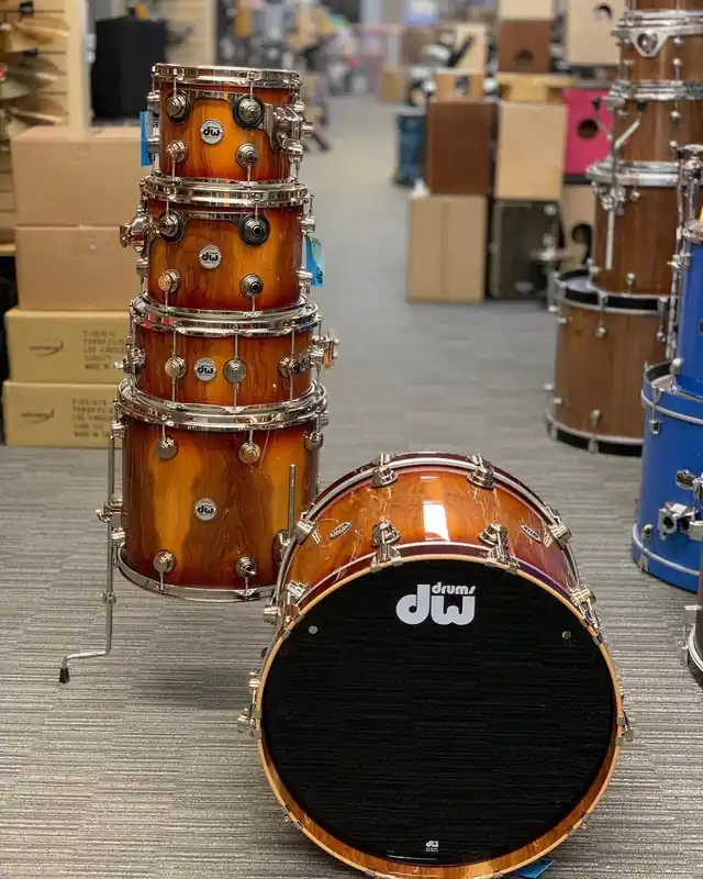 Direct From Manufacturer DW drums - Collector's Series Maple 4-piece Shell Kit Pure Almond