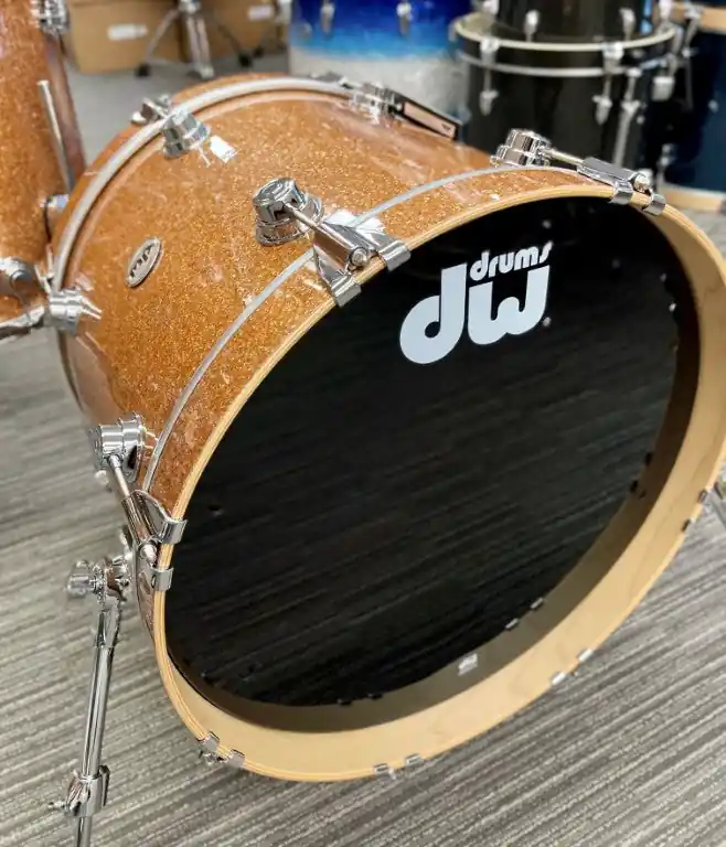 Genuine DW Drums - Collector's Series 3-Piece Shell Kit Champagne Glass