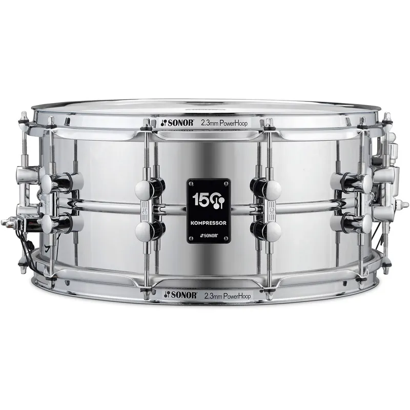 Sonor - Kompressor S.D. 14" x 6.5" 150th Anniversary Steel Shell Snare Drum - KS-1465-SDS-150ANNLTD Save Now