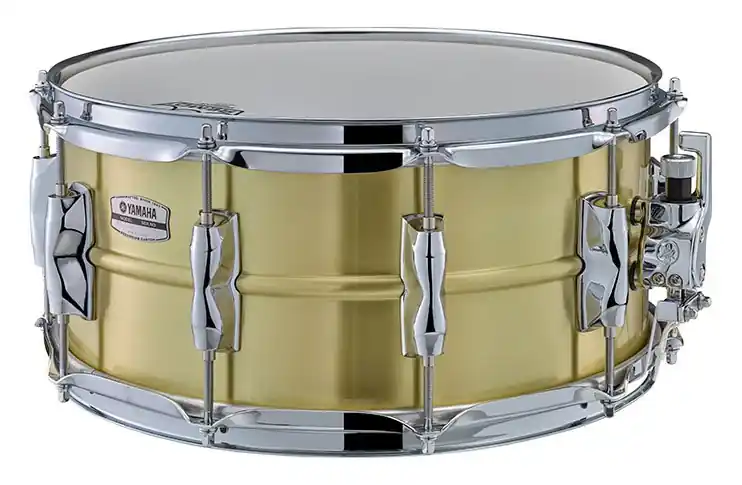 Buy Online Yamaha - Recording Custom Brass Snare 6.5x14 RRS1465