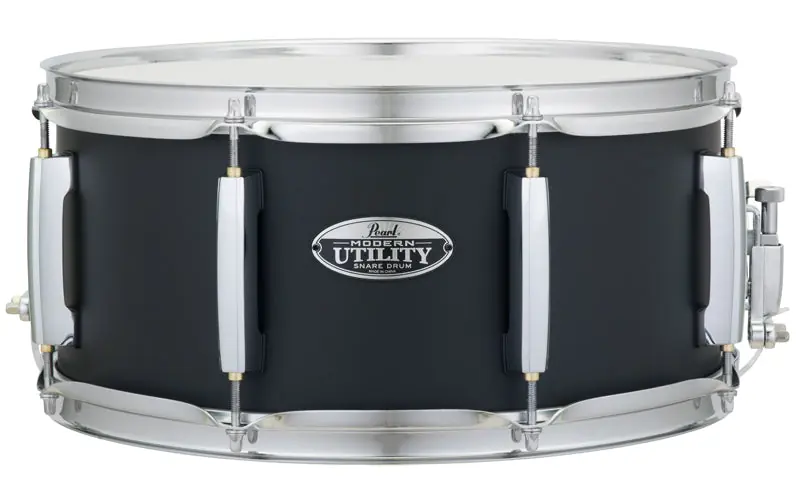 Price Drop Pearl - Modern Utility Maple Snare 6.5x14 Satin Black MUS1465M227