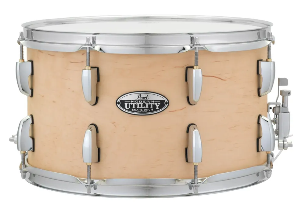 Pearl - Modern Utility Maple Snare 8x14 Matte Natural MUS1480M224 Brand New